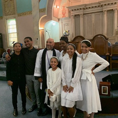 Webster Family at First Church of God in Christ